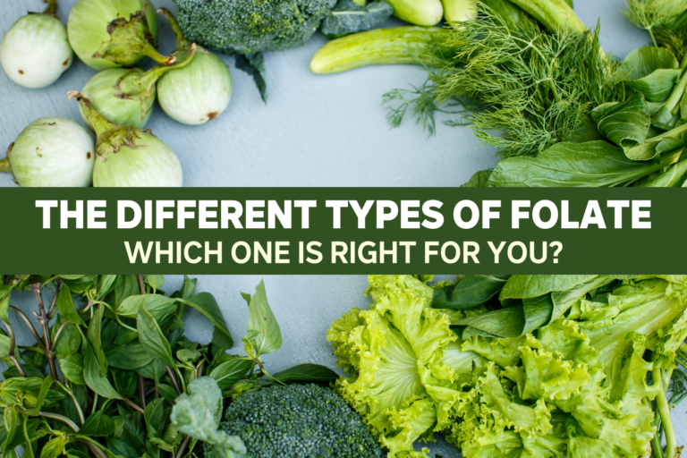 Different types of folate, lmethylfolate supplements