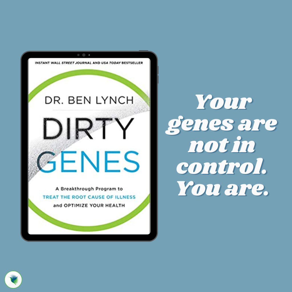 your genes are not in control