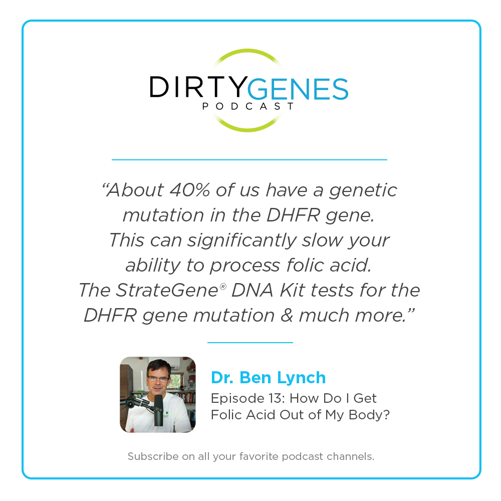 DHFR genetic mutation folic acid